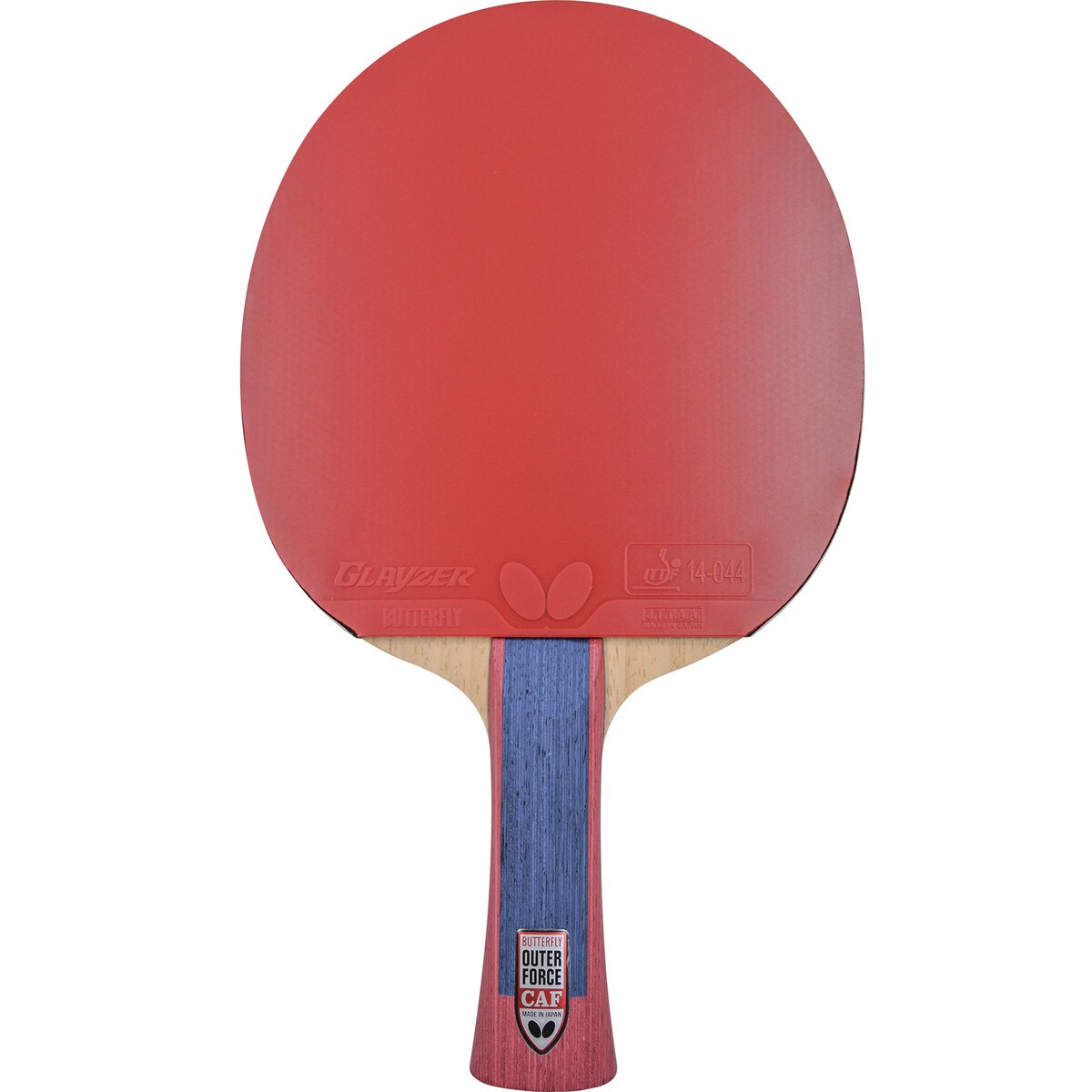 Butterfly Table Tennis - Outerforce CAF Pro-Line with Glayzer - Flared (FL) - Front